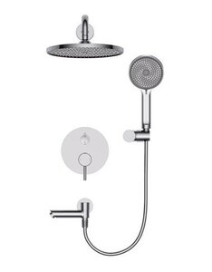 Изображение товара Душевая система Wonzon & Woghand Solo WW-939032-CR, с внутренней частью, хром