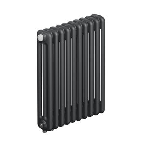 Изображение товара Радиатор трубчатый Rifar Tubog 3057 TUB 3057-10-DV1-TI, 10 секций, нижнее подключение, цвет титан