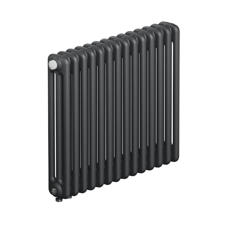 Изображение товара Радиатор трубчатый Rifar Tubog 3057 TUB 3057-14-DV1-TI, 14 секций, нижнее подключение, цвет титан