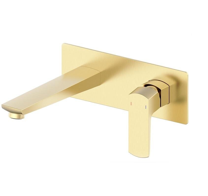 Изображение товара Смеситель для раковины Wonzon & Woghand Forza WW-88869031-BG с внутренней частью брашированное PVD