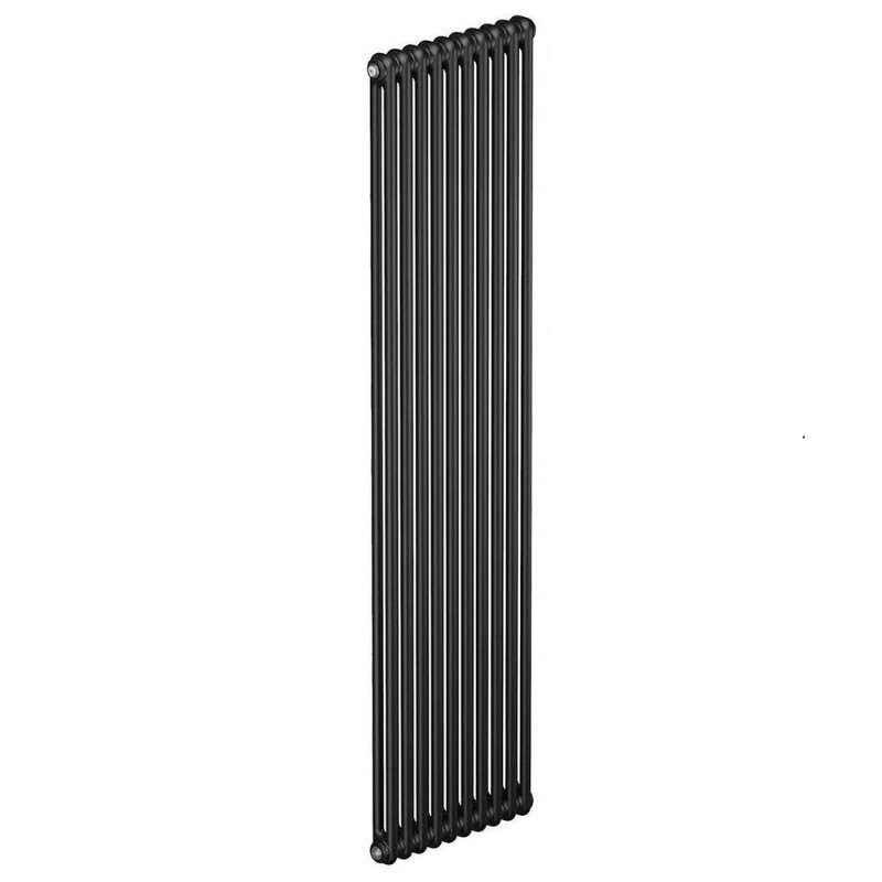 Изображение товара Радиатор трубчатый Rifar Tubog 2180 TUB 2180-10-BM, 10 секций, боковое подключения, цвет черный янтарь матовый