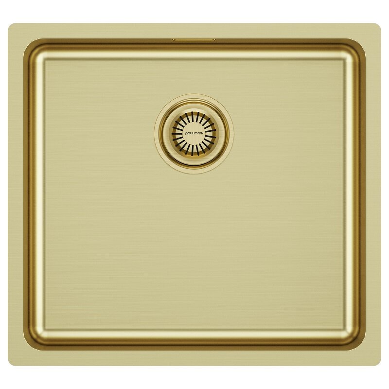 Изображение товара Кухонная мойка Paulmark Vista 48 PVD покрытие светлое золото