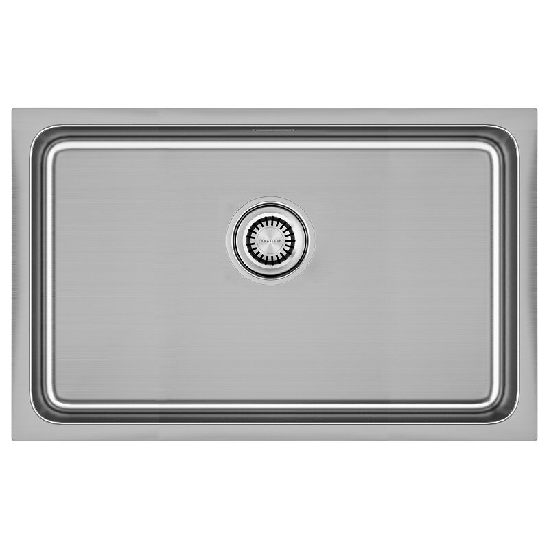 Изображение товара Мойка Paulmark Vista 74 PM307444-BS Брашированная сталь 74 см