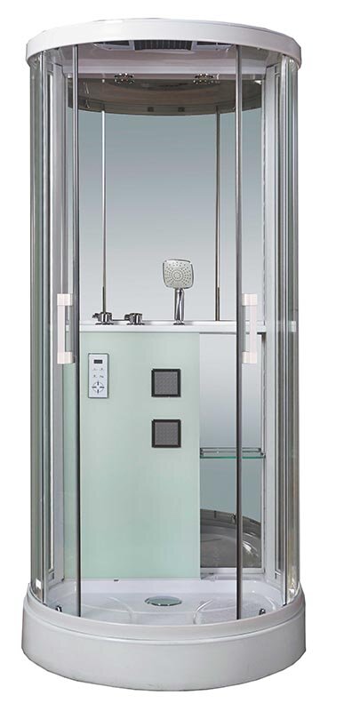 Изображение товара Душевая кабина Grossman GR-140, полукруглая, 90 x 100 см Изображение товара Душевая кабина Grossman GR-140, полукруглая, 90 x 100 см