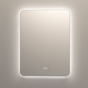 Изображение товара Зеркало Vincea VLM-3BE6007-2, 60 х 70 см, LED подсветка, сенсор, диммер, функция антизапотевания, цвет белый