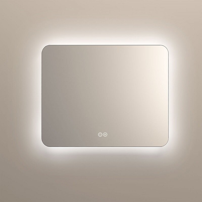 Изображение товара Зеркало Vincea VLM-3BE1007-2 с LED-подсветкой, сенсор, IP44, белое Изображение товара Зеркало Vincea VLM-3BE1007-2 с LED-подсветкой, сенсор, IP44, белое