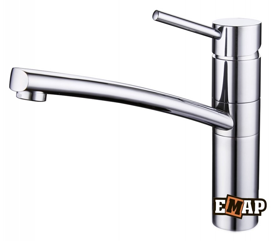 Изображение товара Смеситель Емар ЕС-3011 хром с поворотным изливом — однорычажный, 23 см