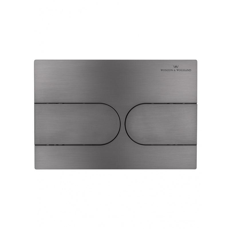 Изображение товара Клавиша смыва для унитаза механическая Wonzon & Woghand WW-IB233-BGM темный графит PVD