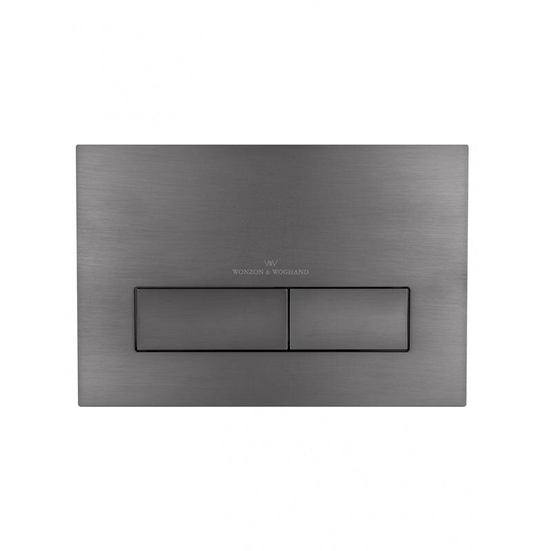 Изображение товара Клавиша смыва Wonzon & Woghand WW-IB224-BGM, механическая, темный графит PVD