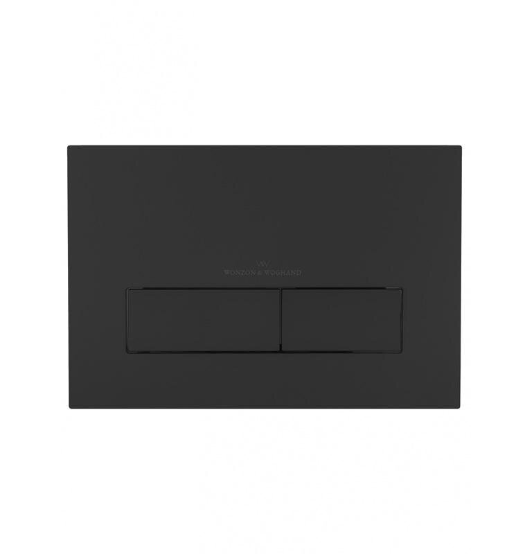 Изображение товара Клавиша смыва Wonzon & Woghand WW-IB224-MB механическая черный матовый Германия