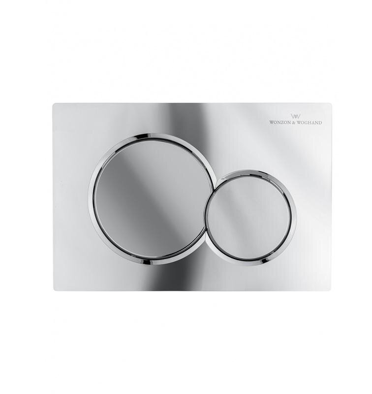 Изображение товара Клавиша смыва Wonzon & Woghand WW-IB232-CR механическая хром Германия