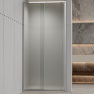 Изображение товара Душевая дверь Vincea Rapid-N VDS-3RN12/13MT 120/130 см раздвижная текстурное стекло хром Изображение товара Душевая дверь Vincea Rapid-N VDS-3RN12/13MT 120/130 см раздвижная текстурное стекло хром