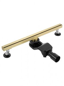 Изображение товара Дренажный канал Wonzon & Woghand WW-65406M-BG, 60 см, под плитку, золото брашированное PVD