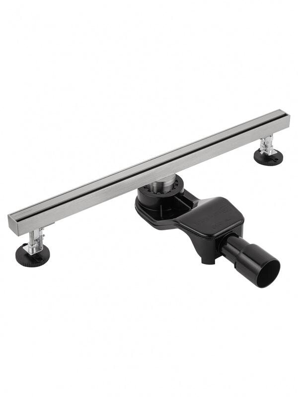 Изображение товара Дренажный канал Wonzon & Woghand WW-65406M-BR 60 см под плитку никель PVD