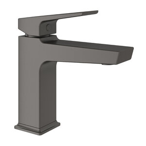 Изображение товара Смеситель для раковины Aqueduto Claro CLA0245, цвет вороненая сталь, gunmetal