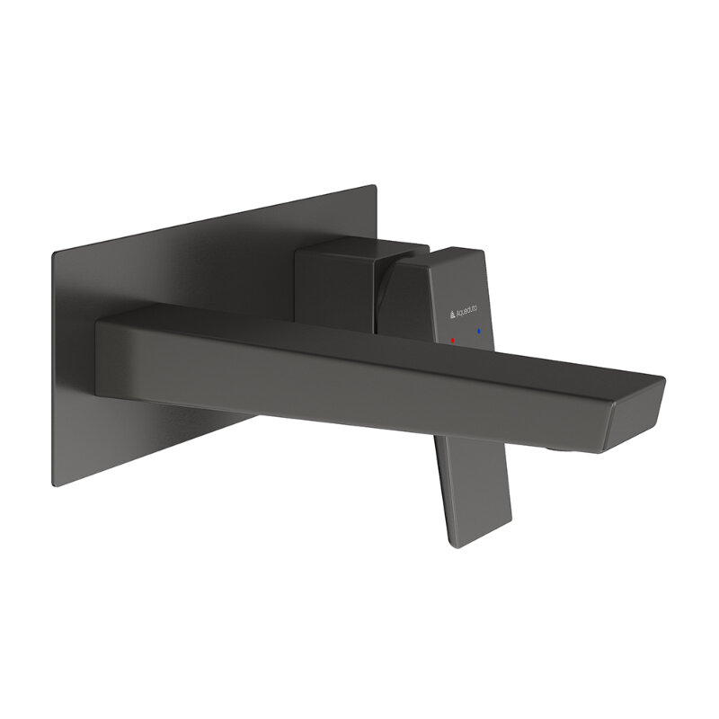 Изображение товара Смеситель для раковины Aqueduto Claro CLA0445 с внутренней частью и цветом Gunmetal