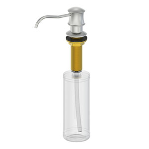 Изображение товара Встраиваемый дозатор для мыла Wonzon & Woghand WW-88SD03-BN, PVD-покрытие, цвет никель брашированный