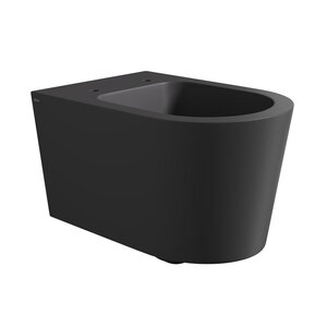 Изображение товара Унитаз подвесной Alice Form 22300108, безободковый, черный матовый
