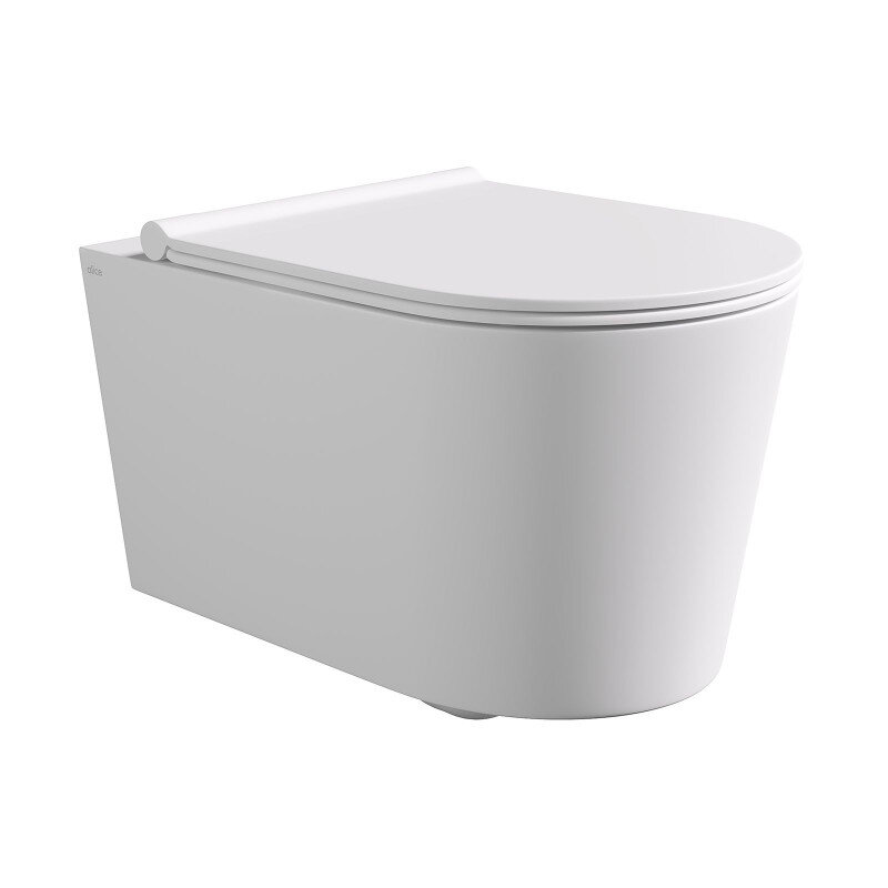 Изображение товара Подвесной унитаз Alice Form 22300109SET безободковый белый матовый