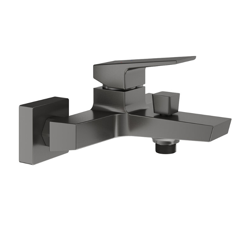 Изображение товара Смеситель для ванны и душа Aqueduto Claro CLA0645 вороненая сталь gunmetal Изображение товара Смеситель для ванны и душа Aqueduto Claro CLA0645 вороненая сталь gunmetal
