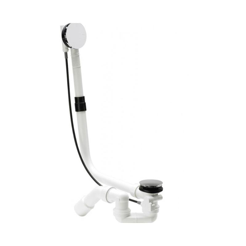 Изображение товара Слив-перелив для ванны Bette Multiplex M5 B602-000 белый полуавтоматический удлиненный