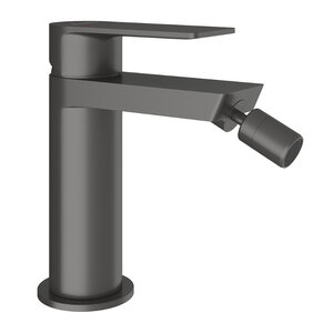 Изображение товара Смеситель для биде Aqueduto Geomerico GEO0545, цвет вороненая сталь, gunmetal