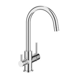Изображение товара Смеситель для кухонной мойки Aqueduto Assistente ASI0100, с подключением к фильтру, цвет хром