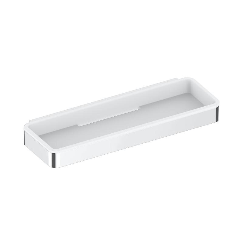 Изображение товара Полка для мыла Keuco Plan 14958 010051 хром белая настенная