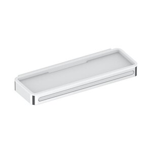 Изображение товара Полка Keuco Plan 14959 010051 со встроенным стеклоочистителем хром белый