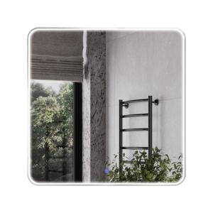 Изображение товара Зеркало Comfortу Сириус 00-00020723, 80 см, LED IC-подсветка холодный свет, сенсор, цвет рамы серебро матовое