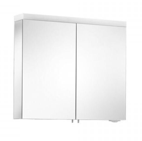 Изображение товара Зеркало-шкаф Keuco Royal Reflex New 24203 171301 80x70x15 см с двойной подсветкой