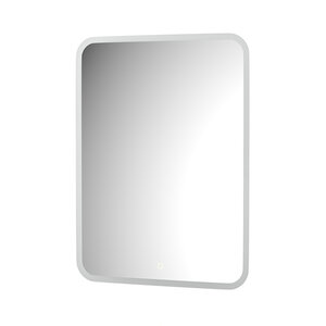 Изображение товара Зеркало Defesto DF 3807S с LED-подсветкой 60 x 80 см, сенсорный выключатель
