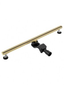 Изображение товара Дренажный канал Wonzon & Woghand WW-65409M-BG, 90 см, под плитку, золото брашированное PVD