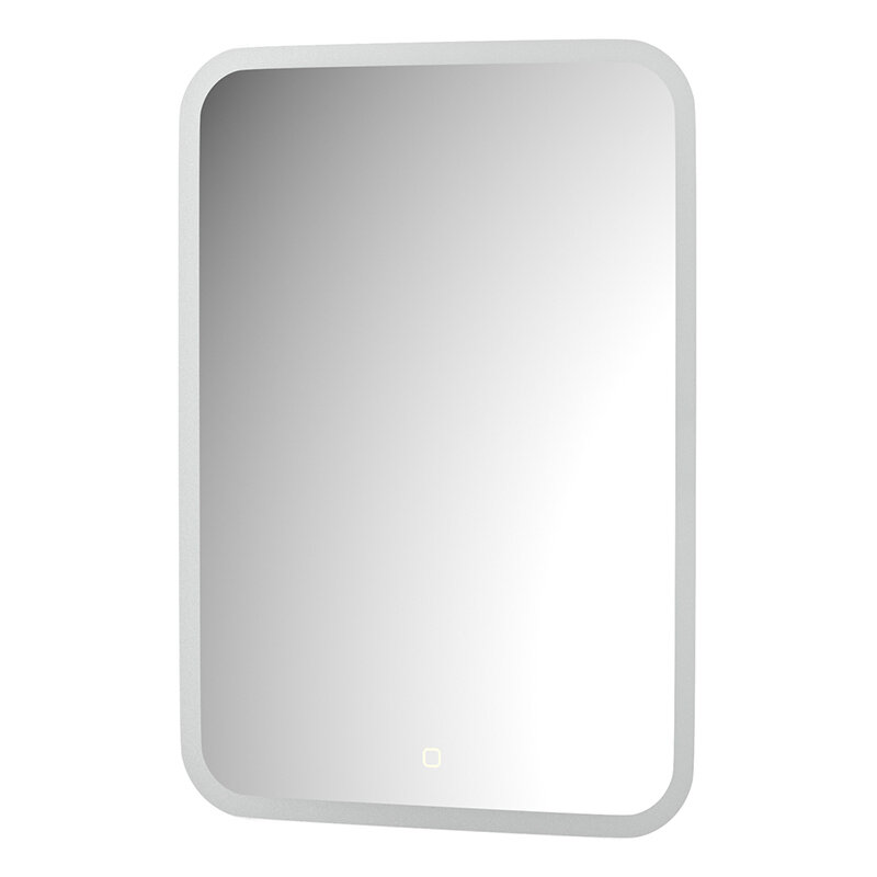 Изображение товара Зеркало Defesto DF 3814S с LED-подсветкой, 50 x 70 см, сенсорный выключатель, 3000K