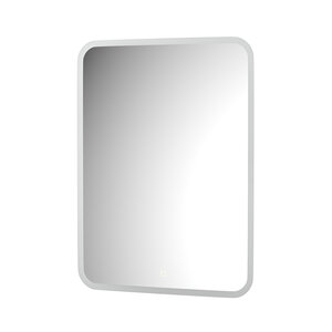 Изображение товара Зеркало Defesto Lume DF 3817S, 60 x 80 см, с LED-подсветкой 25W, сенсорный выключатель, теплый белый свет