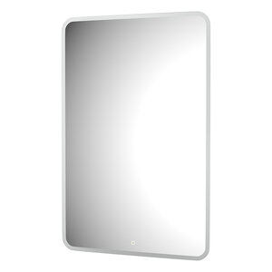 Изображение товара Зеркало Defesto Lume DF 3820S, 80 x 120 см, с LED-подсветкой 38W, сенсорный выключатель, теплый белый свет