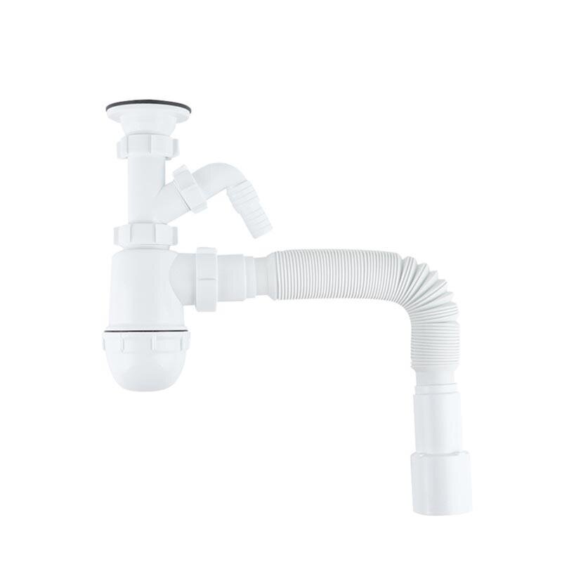 Изображение товара Сифон для раковины и кухни Iddis 900AVG1010VD белый регулируемый