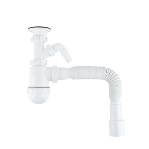 Изображение товара Сифон для раковины и кухни Iddis 900AVG1010VD белый регулируемый