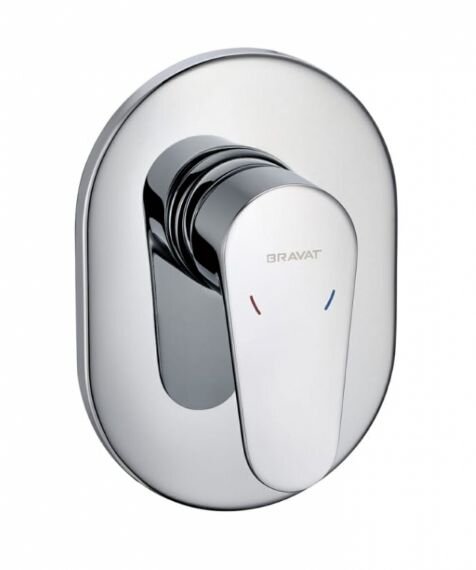 Изображение товара Смеситель для душа Bravat Eler FB848238CP-RUS встроенный однорычажный хром Германия