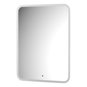 Изображение товара Зеркало Defesto Lume DF 3817R, 60 x 80 см, с LED-подсветкой 25W, инфракрасный выключатель, теплый белый свет