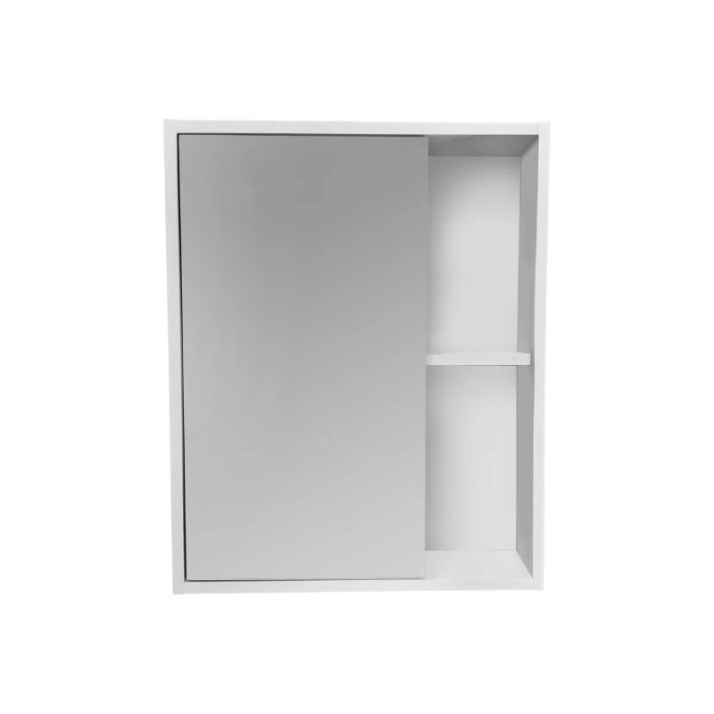 Изображение товара Зеркальный шкаф Runo Эко 00-00004675 52 см серый подвесной