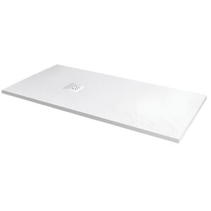 Изображение товара Душевой поддон RGW Stone Tray-G 80x120 из искусственного камня белого цвета
