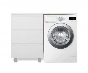 Изображение товара Тумба с раковиной Эстет Dallas Luxe 110 x 48,2 см, 3 ящика, напольная