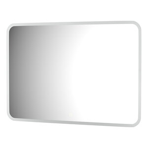 Изображение товара Зеркало Defesto Lume DF 3819SH, 100 x 70 см, с LED-подсветкой 32W, сенсорный выключатель, теплый белый свет