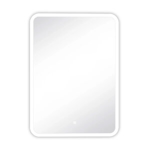Изображение товара Зеркало Runo Руан 00-00001288, 60 x 80 см, с Led-подсветкой, сенсорный выключатель, цвет белый