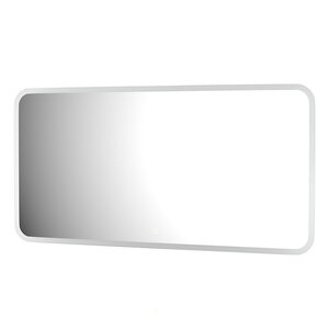 Изображение товара Зеркало Defesto Lume DF 3818SH, 120 x 60 см, с LED-подсветкой 34W, сенсорный выключатель, теплый белый свет