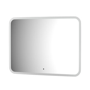 Изображение товара Зеркало Defesto Lume DF 3807RH, 80 x 60 см, с LED-подсветкой 25W, инфракрасный выключатель, нейтральный белый свет