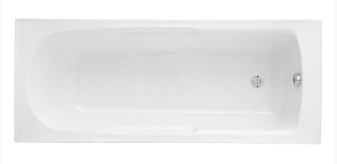 Изображение товара Акриловая ванна Aquanet Extra 170 x 70 см белая с гарантий 10 лет
