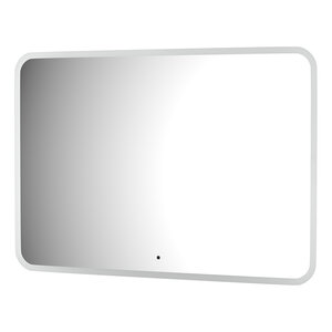 Изображение товара Зеркало Defesto Lume DF 3809RH, 100 x 70 см, с LED-подсветкой 32W, инфракрасный выключатель, нейтральный белый свет