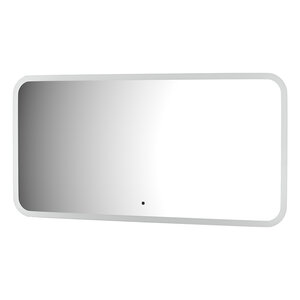 Изображение товара Зеркало Defesto Lume DF 3815RH, 100 x 50 см, с LED-подсветкой 28W, инфракрасный выключатель, теплый белый свет